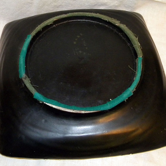 Vintage Spaghetti Swirl Pattern Ashtray Italy - Picture 2 of 7